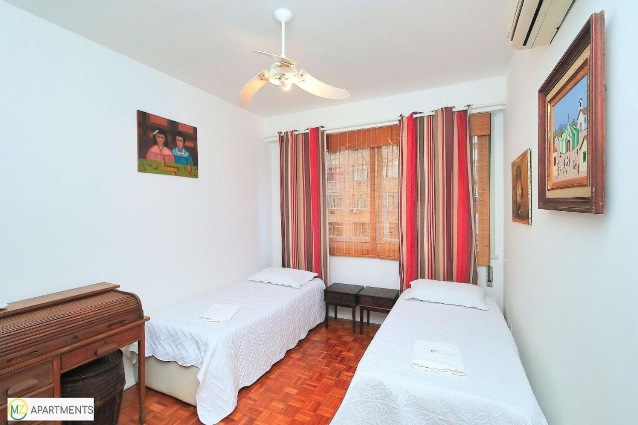 Estiloso 3 Quartos Para 6 Pessoas Em Copacabana 리오데자네이루 외부 사진